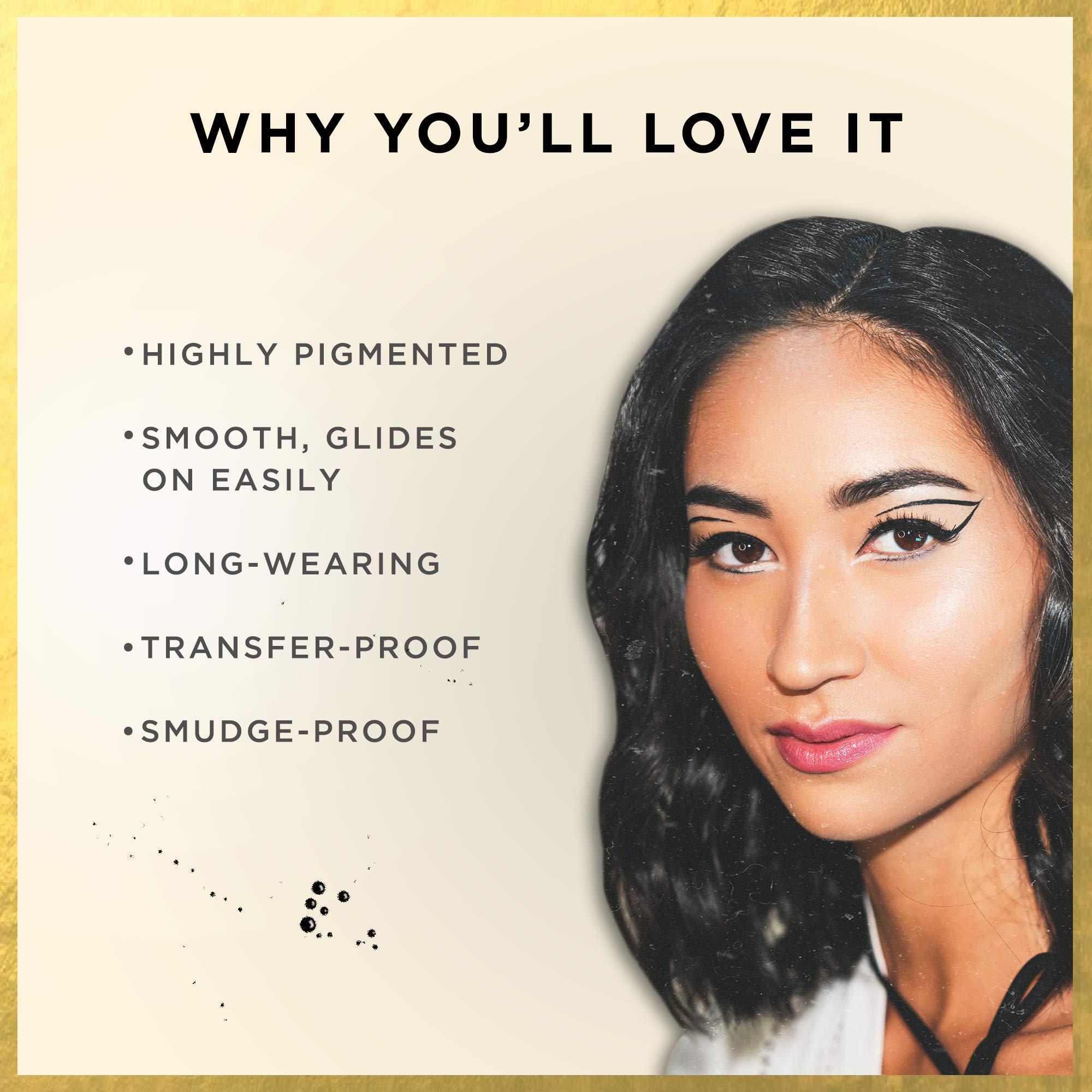 Pretty Vulgar Pretty Vulgar The Ink Gel Eyeliner, Eyeliner enriched with Vitamin C, Linoleic & Linolenic Acids, Highly-Pigmented, Long-Wearing, Quick-Drying, Water-Resistant, 6g / 0.2 Oz.