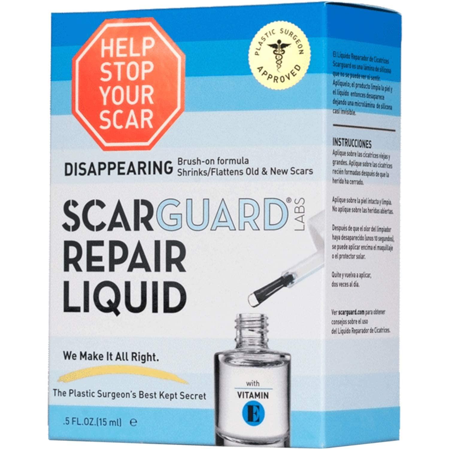 ScarGuard Scarguard Repair Liquid with Vitamin E 0.5 oz ( Pack of 2)