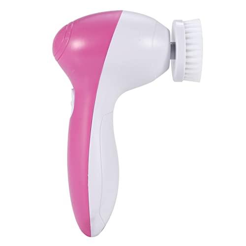 ANGGREK 5 In 1 Facial Cleansing Brush Set Beauty Face Care Massager Electric Facial Cleanser Body Cleaner Brush Massaging Tool With 5 Brush Heads