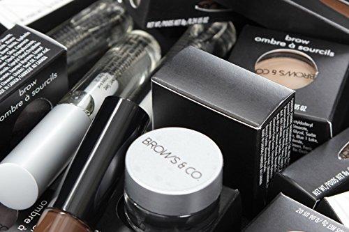 Brows & Co. Eyebrow Powder Shadow Blonde by Brows & Co. - Paraben Free Non-Toxic Vegan Eyebrow Makeup - Accentuate Eyebrow Arch - Darken and Shape Eyebrows to Perfection - Get Fuller Thicker Eyebows (Blonde)