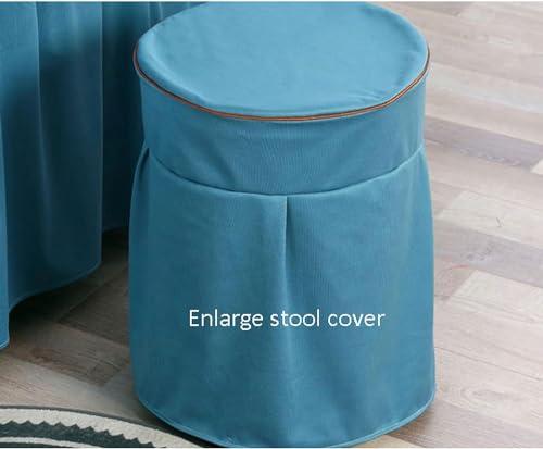 YGNJH YGNJH Fine Massage Table Skirt Bed Cover with Hole, Coral Velvet Beauty Bed Cover Four-Piece Crystal Velvet Winter Warm High-end Home Simple Luxury Massage Bed Sleeve, 80190cm, Purple