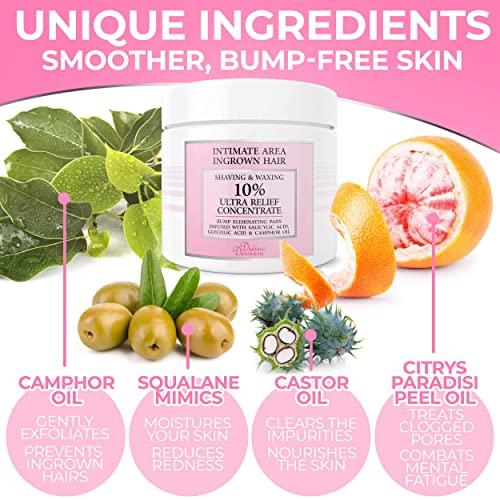 Divine Derriere Save 18% on The Skin Care Solution For Dark Spots, Razor Bumps, Ingrown Hair & Razor Burns – Includes Our Ultra Potent Brightening + Razor Bumps Pads For an Ultra Clear & Glowing Skin