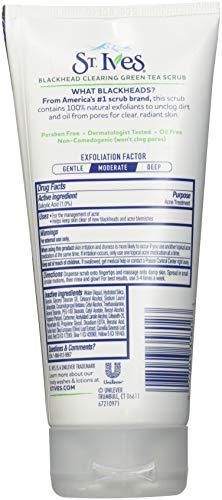 St. Ives St. Ives Blackhead Clearing Face Scrub Green Tea 6 oz(Pack of 3)