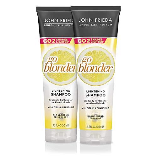 John Frieda John Frieda Sheer Blonde Go Blonder Lightening Shampoo, 8.45 Fluid Ounce (Pack of 2)
