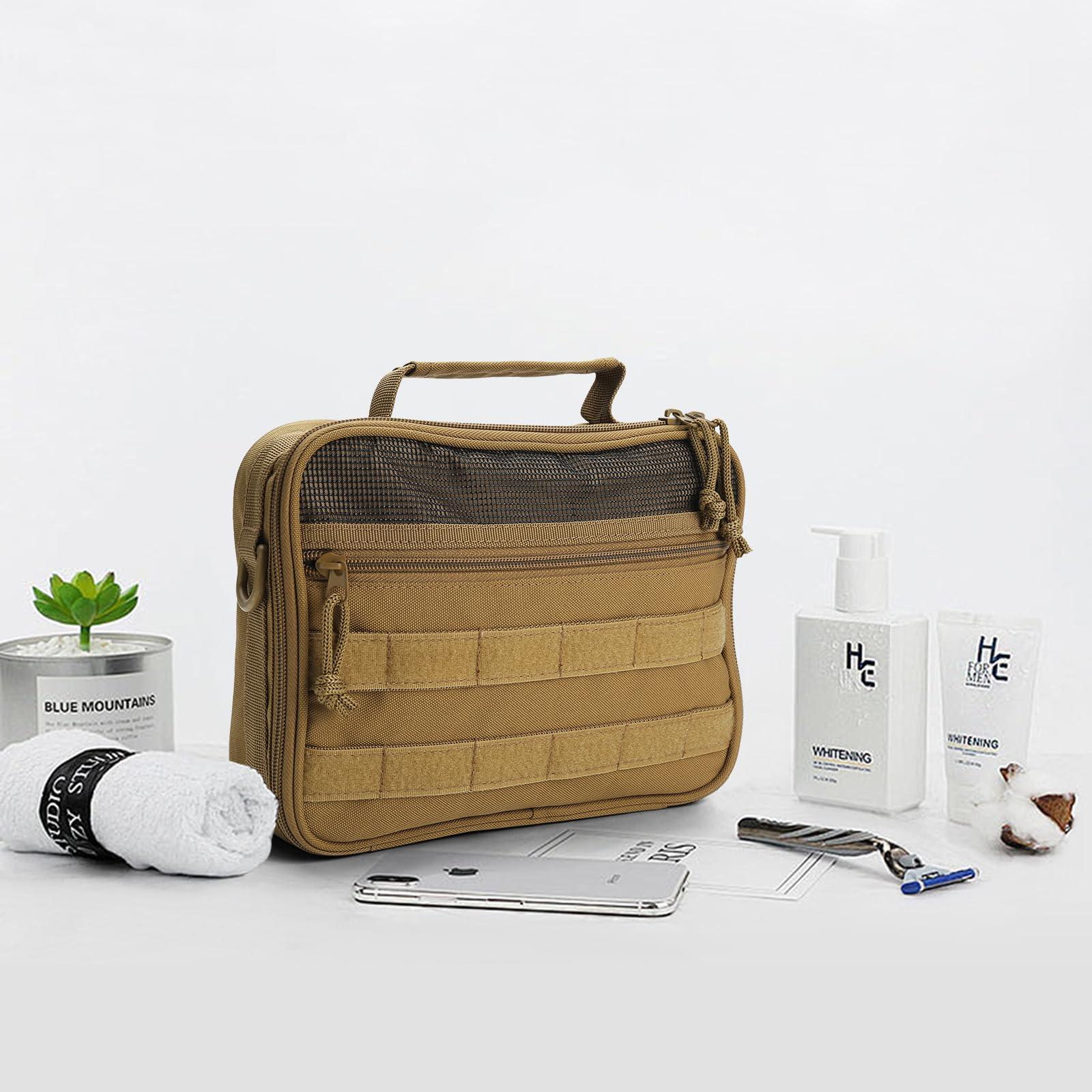 SMONT SMONT men\'s toiletry travel bag shaving kit bag for men travel