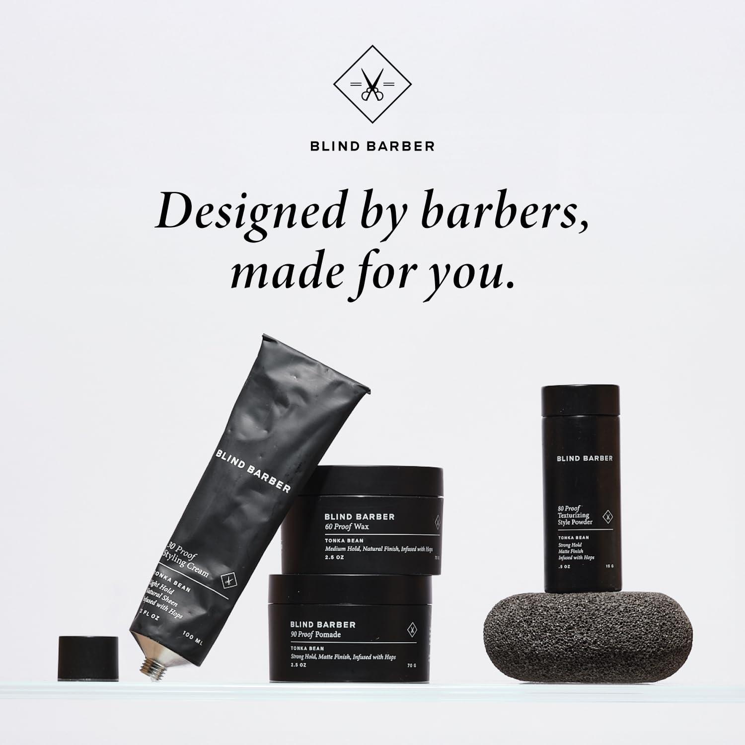 Blind Barber Blind Barber Bryce Harper Hair Clay for Men - Matte Water-Based Styling Product for Volume and Medium to Strong Hold (2.5 Oz)