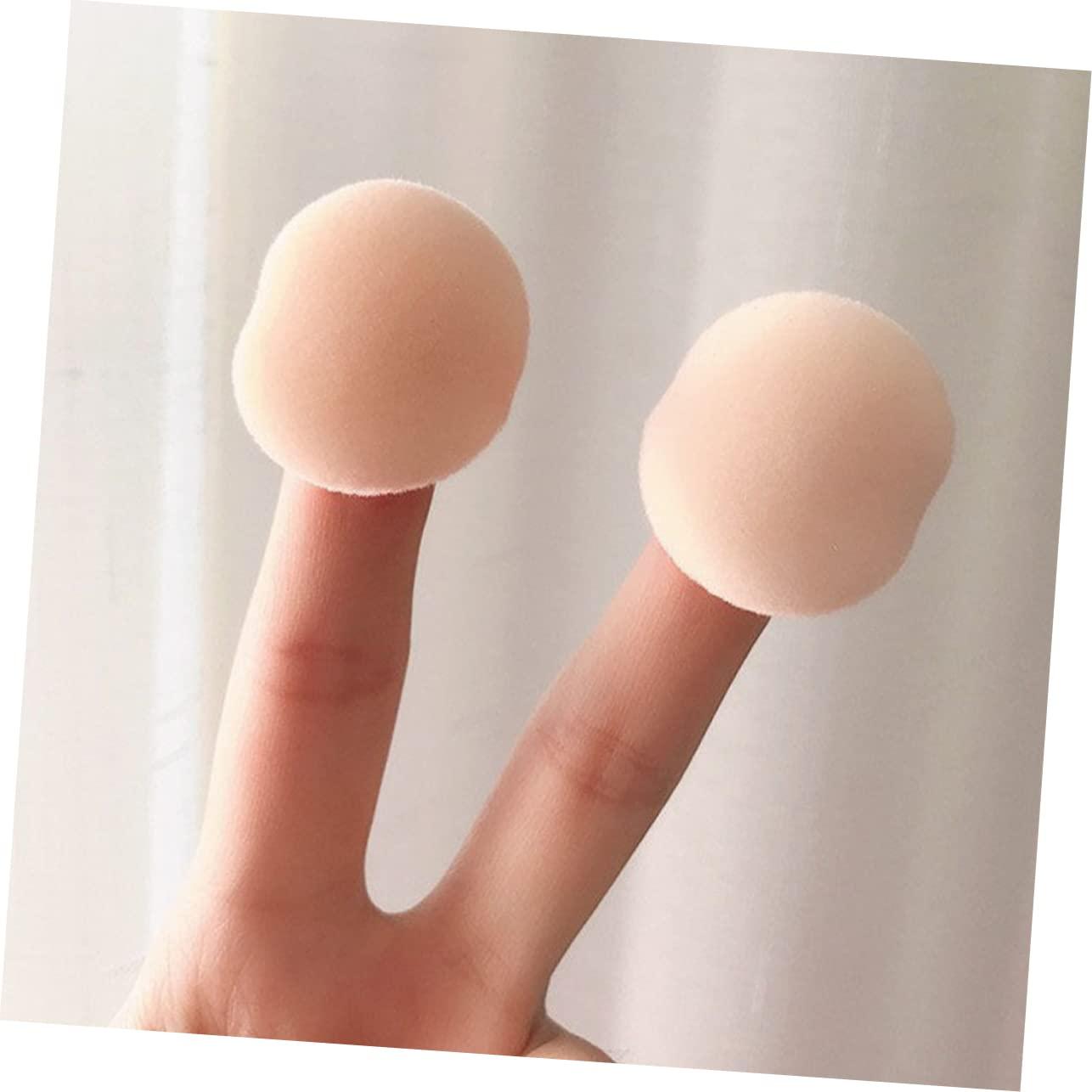 CANIGHT CANIGHT 5pcs Makeup Puffs for Powder Sponges Makeup Cosmetic Powder Round Makeup Sponge Mini Powder Puff Powder Puffs Powder Puff Makeup Puffs Makeup Powder Puff Flocking