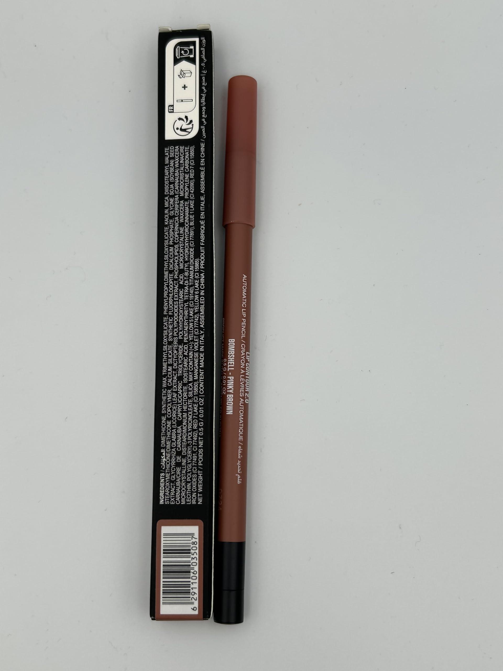 Huda HUDA BEAUTY Lip Contour 2.0 Automatic Matte Lip Pencil Pinky Brown