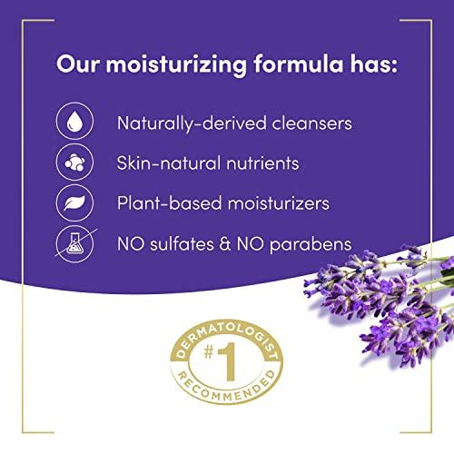 Dove Dove Body Wash for Softer and Smoother Skin After Just One Use Lavender Oil and Chamomile Stress Relieving and Calming 22 oz, 4 Count