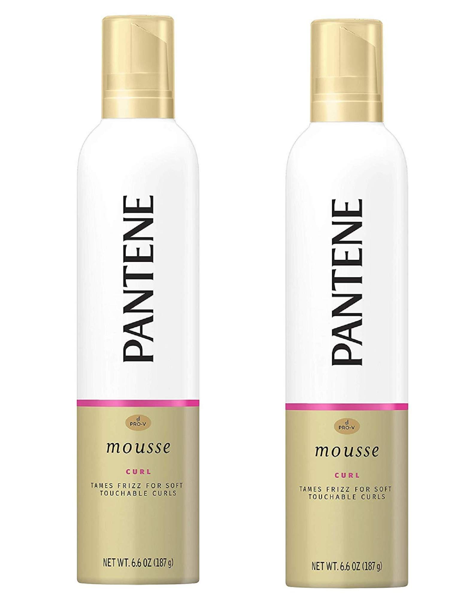 Pantene Pantene Mousse Curl Defining Max Hold 6.6oz (2 Pack)