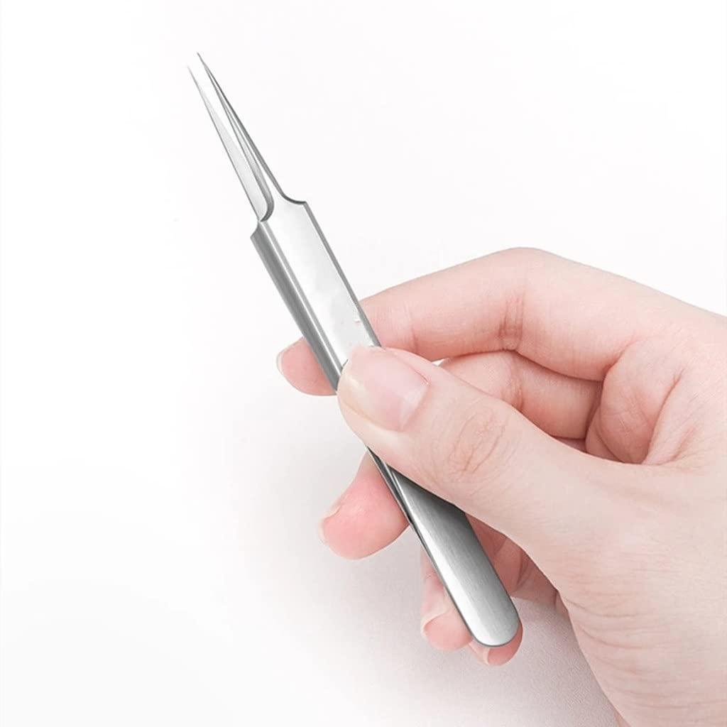 LLLSSS LLLSSS Cell Pimples Blackhead Clip Tweezers Beauty Salon Special Scraping Closing Acne Needle Tool