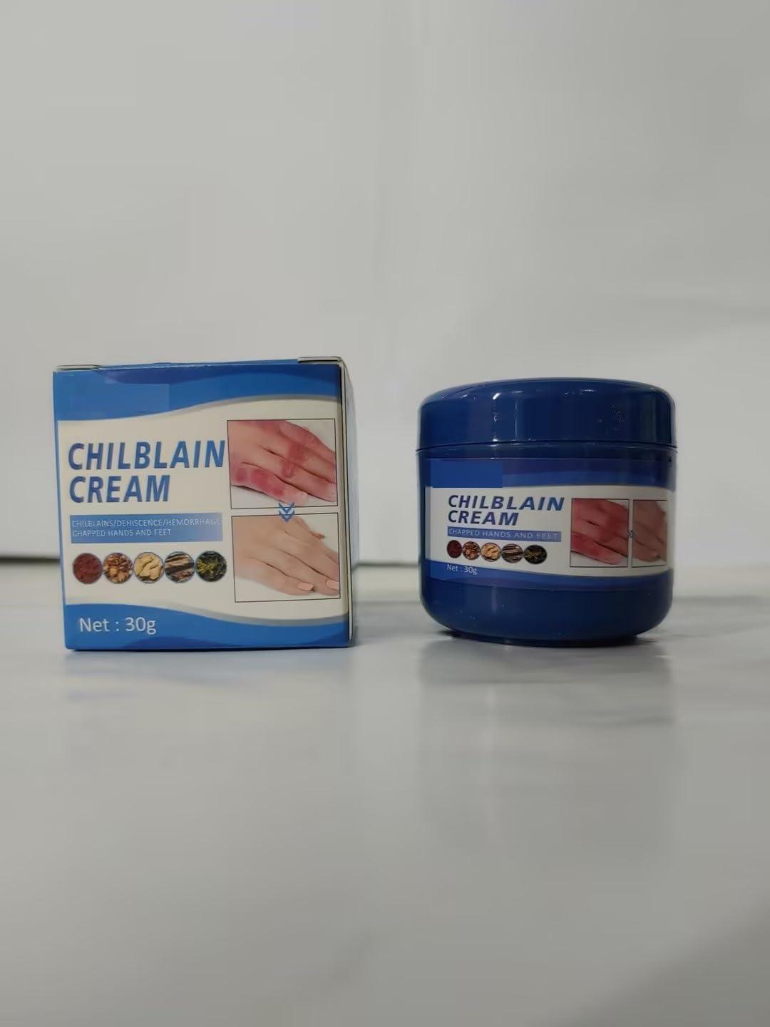 DRXVE DRXVE Chilblain Cream, Anti-cracking Frostbite Moisturiser Deep Nourishing, Anti Crack & Hand Foot Cream, Foot Repair Cream, for Dry Cracked Heels Callus Remover (2 Pc)