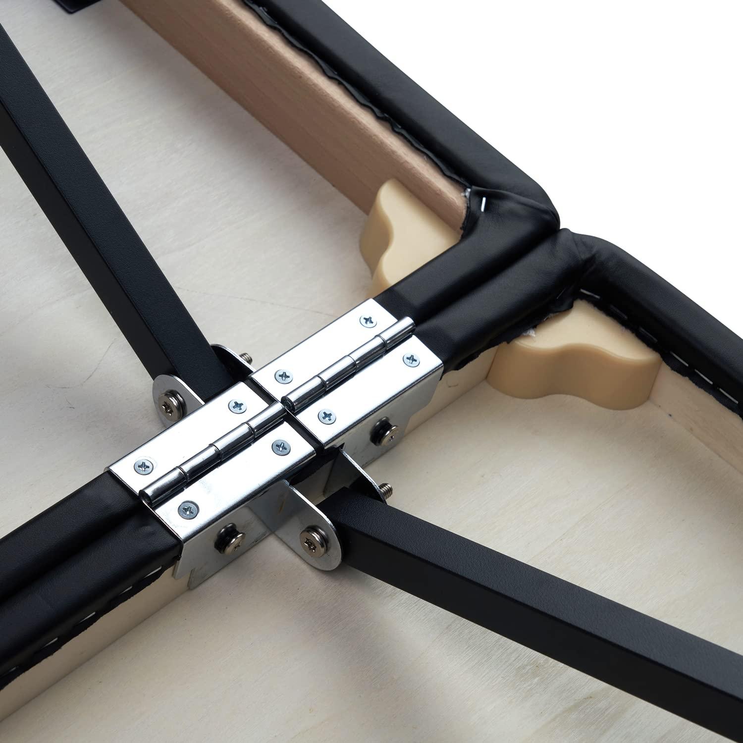 Master Massage Master Massage Violet-Tilt 29.5''Liftback Tilting Salon Aluminum Massage Table Package(Black)