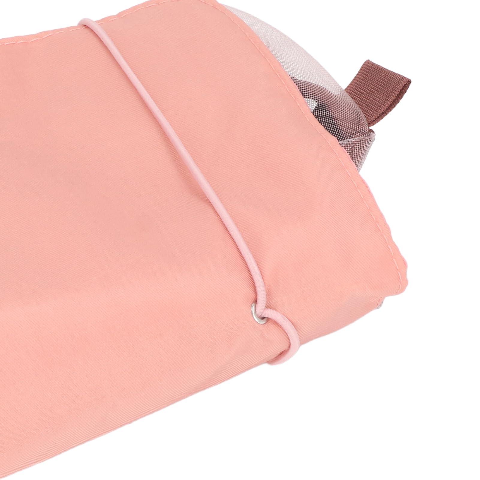 ZJchao Foldable 4 in 1 Makeup Bags, Cosmetic Bag Removable Compartments Mesh Bags Roll Up Toiletry Bag Portable Travel Organizer