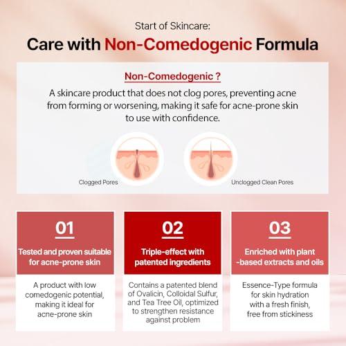 DR+LAB DR+LAB Red Spot Care Cream 2.03 fl oz /60ml Soothing Pore Trouble Care pH Balance for Acne Prone Sensitive Skin Korean Skincare