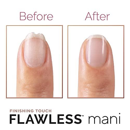 Finishing Touch Finishing Touch Flawless Salon Nails Kit, Electronic Nail File and Full Manicure and Pedicure Tool with Finishing Touch Flawless Pedi Electronic Tool File and Callus Remover, Pedicure
