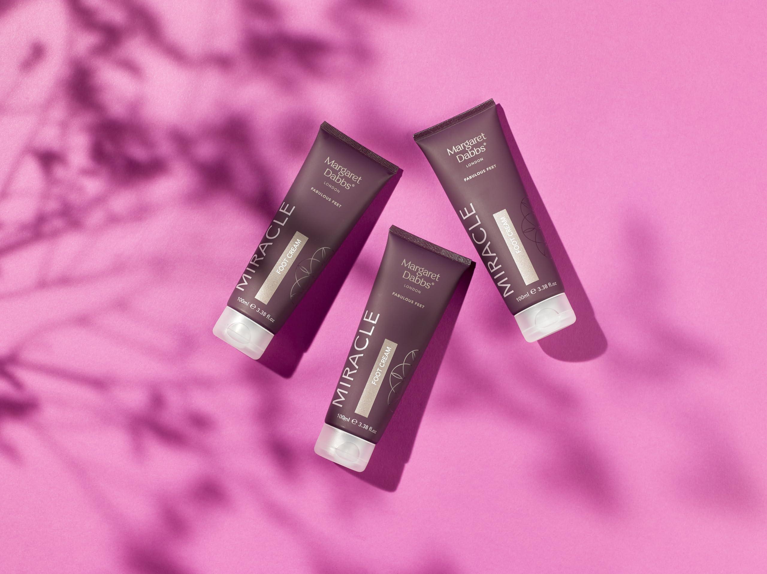 Margaret Dabbs Margaret Dabbs London Miracle Foot Cream - Controls Odor from Excessive Sweating - Protects Damaged Skin and Nails - Cream for Feet - 3.38 oz