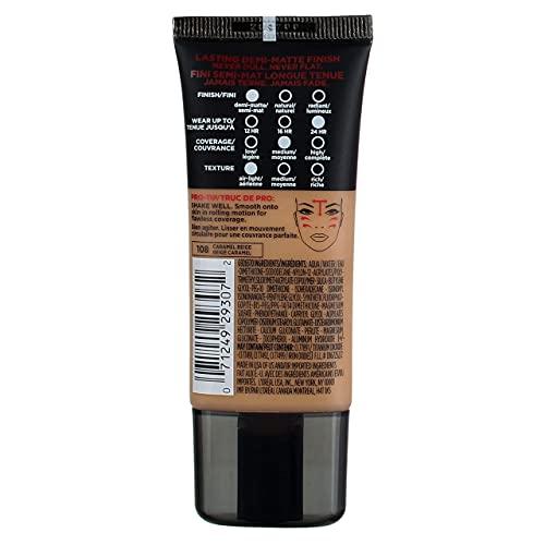 L'Oreal Paris Loreal Paris Infallible Pro Matte Caramel Beige Foundation Makeup -- 2 per case.