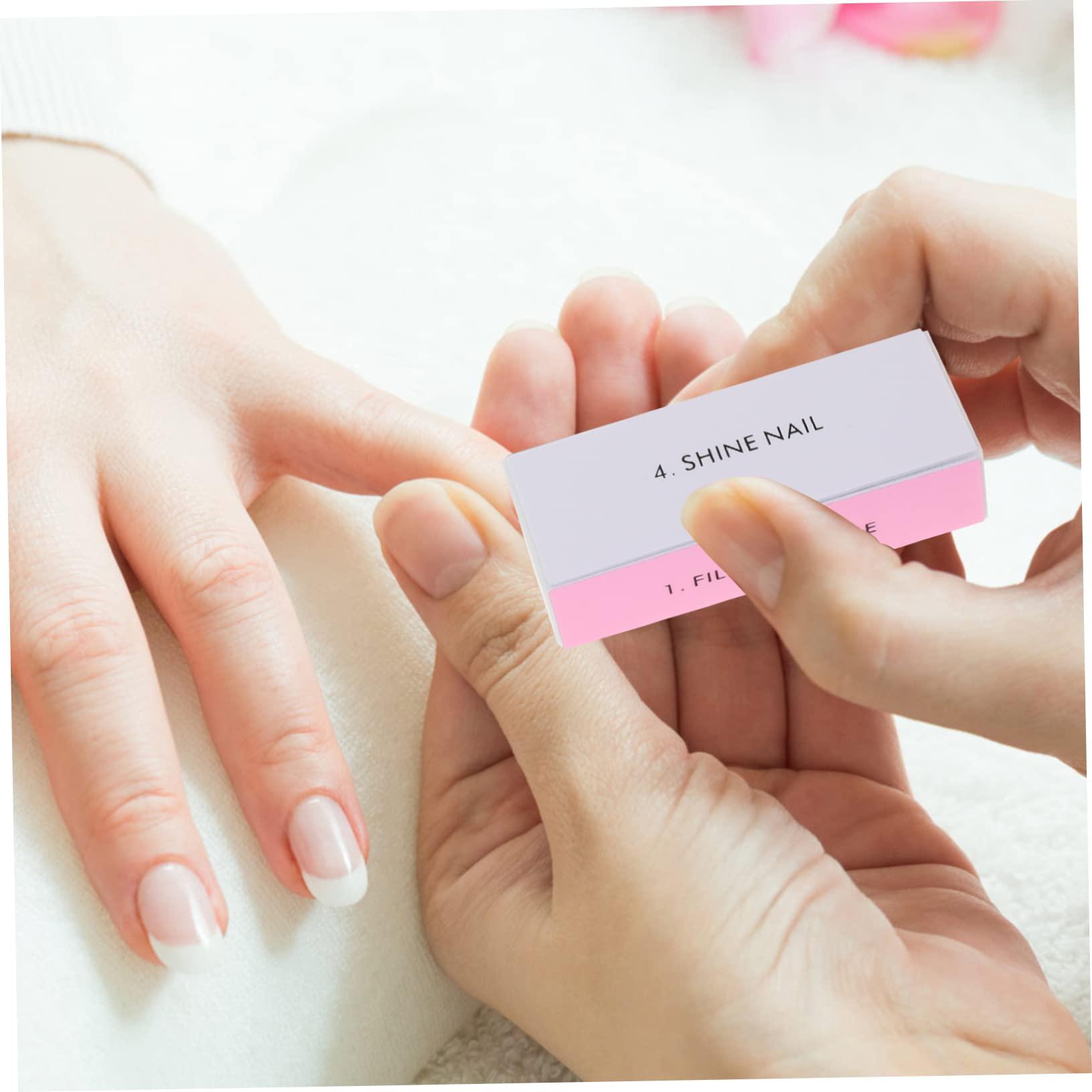 NinthAvenue Basics NinthAvenue Basics Nail Buffer Nail File 10pcs 4-way Nail Buffer Nail Shiner Sponge Block Nail File Block