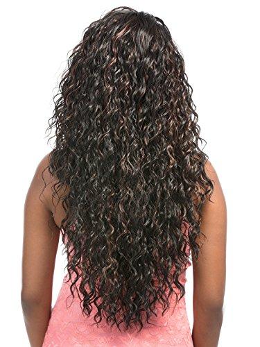 HAIR TOPIC HAIR TOPIC MEGA LACE 112 (1 Jet Black) L-Part Lace Front Wig