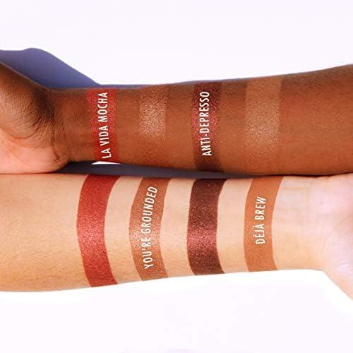 Beauty Bakerie Beauty Bakerie Coffee & Cocoa Palette, Versatile Blush and Bronzer Powder Palette for Every Skin Tone, Creamy Satin Finish, 4 Sugary Shades, Highlight, Contour, Blush Kit for Women