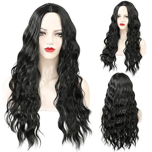 CloserHair CloserHair Women\'s Long Curly Black Wig