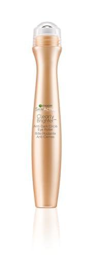 Garnier Garnier SkinActive Clearly Brighter Anti-Dark Circle Eye Roller, Sheer Tint Light/Medium, 0.5 Fl Oz (15mL), 1 Count (Packaging May Vary)