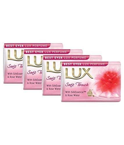LUX LUX Soft Touch Bath Soap (Pack of 4)