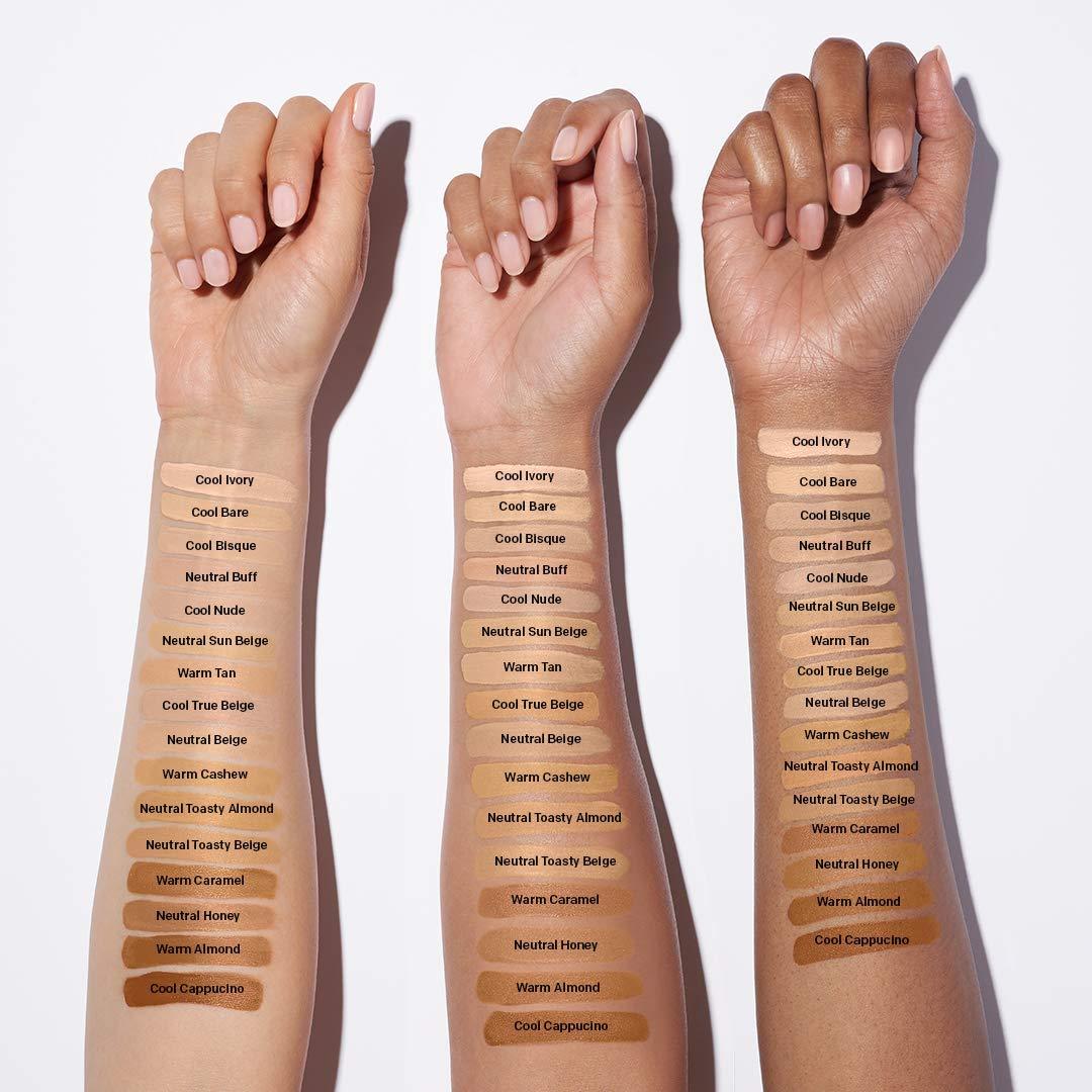 Almay Almay Skin Perfecting Comfort Matte Foundation, Hypoallergenic, Cruelty Free-Fragrance Free, Dermatologist Tested Liquid Makeup, Cool Cappuccino, 1 Fluid Ounce