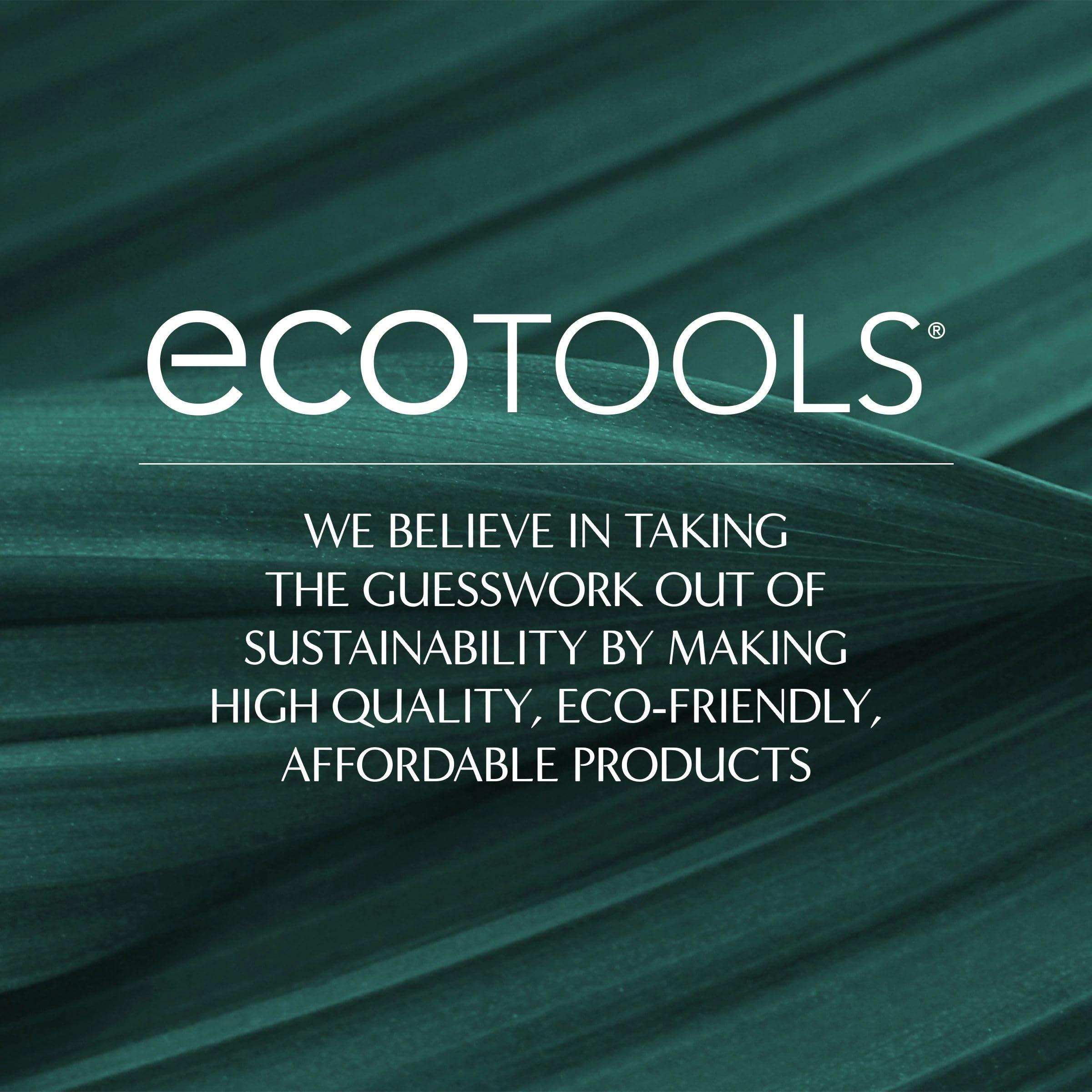 EcoTools EcoTools EcoPouf Bath Brush, Loofah Brush for Bath & Shower, Made with Long Handle & Recycled, Soft Netting for Gentle Exfoliation, Back Brush for Men & Women, Eco-Friendly & Cruelty-Free, 2 Count
