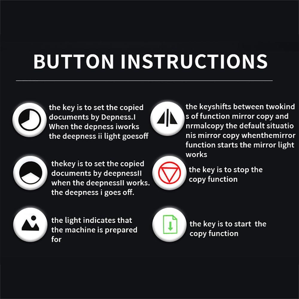 PODEC Portable Tattoo Stencil Printer, Rechargeable Tattoo Transfer Stencil Machine with Control Panel, App Control and Fast Transfer, Automatic Paper Fixation, for Temporary Permanent
