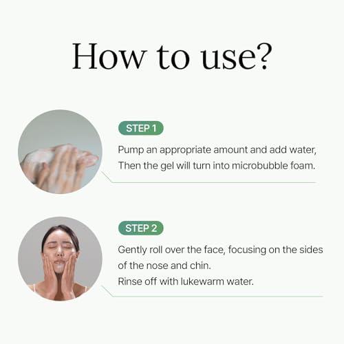 VEGANIFECT VEGANIFECT Clean and Glow Green Barley Gel Cleanser, Vegan Certified, Hydrating, Improving Skin Texture, Plant Based Oil, 6.93 Fl Oz