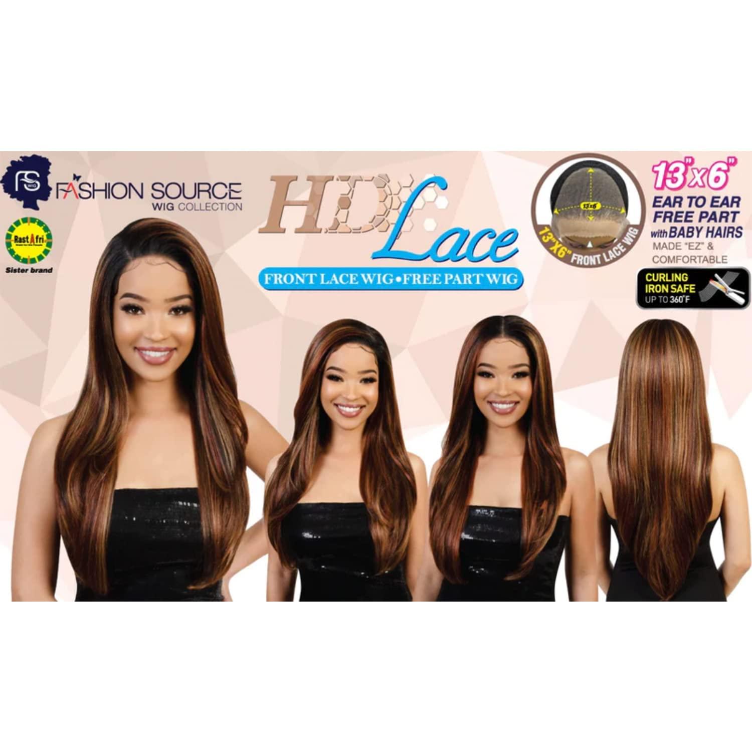 Generic HD Lace Synthetic Hair Wig HDL-Milana 13 X 6 Fashion Source (T8/BABY PINK)