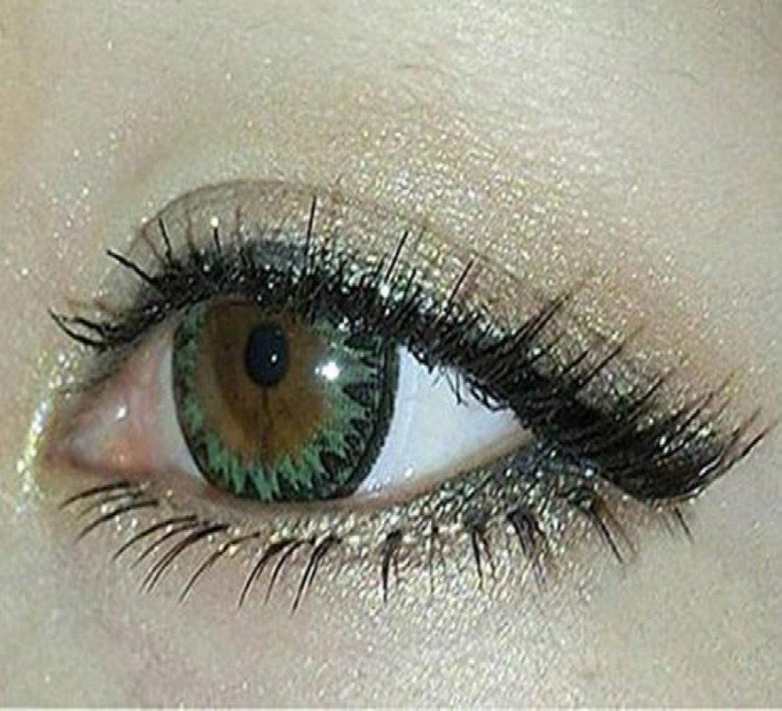 vinmax Sparkle Eyeshadow Palette&9 Colors Shimmer Makeup Palette & Cosmetic Brush Set &Gold Glitter, Highly Shining Pigmented Diamond &9 Color Eyeshadow 6# (1pc)