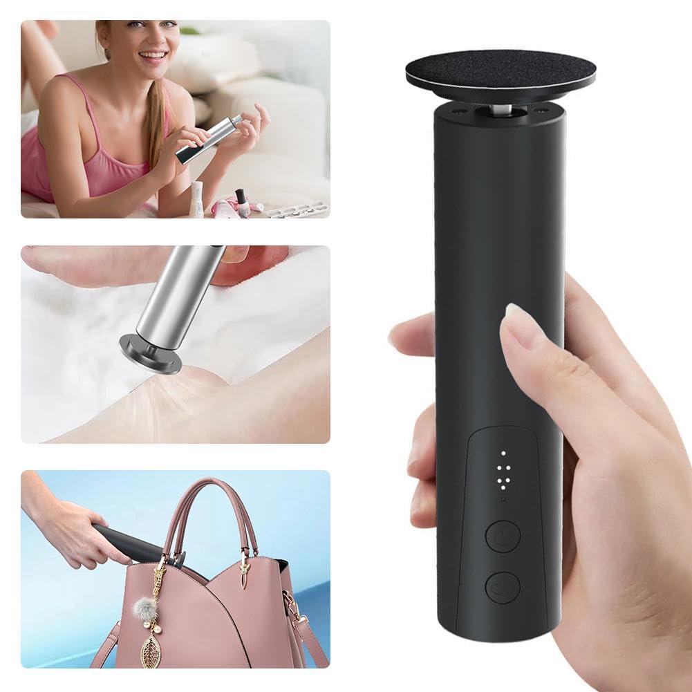 BBASILIYSD Electric Callus Remover for Feet,Rechargeable Portable Professional Foot Sander Pedicure Tool,Adjustable Speed Electric Foot File,Professional Pedicure Tools for Feet,Foot Sander for Feet Dead Skin