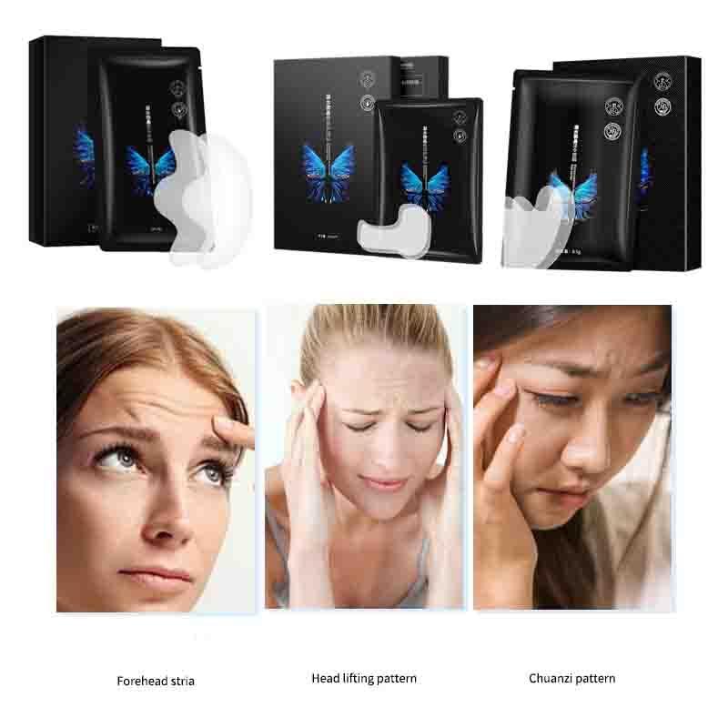 HIDRUO Instant Beauty Face Nutrition Wrinkle Removal Lift Sticker,Face Lift Mask, Microcrystalline Nasolabial Folds Removal Mask,For All Skin (Eye Patch, 3 box)
