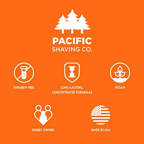 Pacific Shaving Company Pacific Shaving Company Natural Shaving Oil - Eliminates Cuts, Nicks, & Razor Burn, Soothes & Moisturizes Skin, Reduces Irritation, with Natural & Organic Ingredients, Made in USA, 5 oz (3-Pack)
