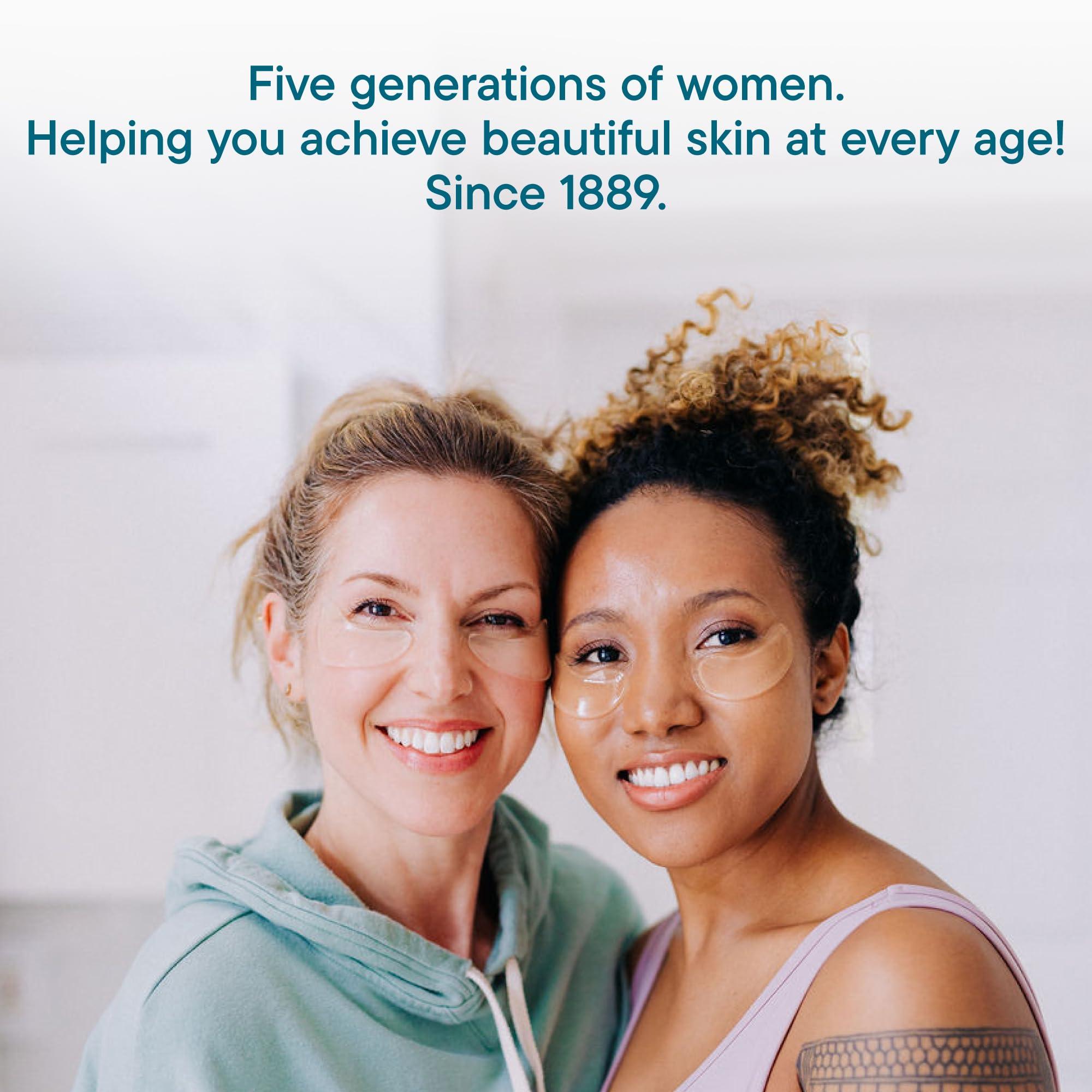 FROWNIES Frownies Under Eye Gel Patches for Puffy Eyes - Dark Circles with Cactus Collagen - Reusable, 3 Pack