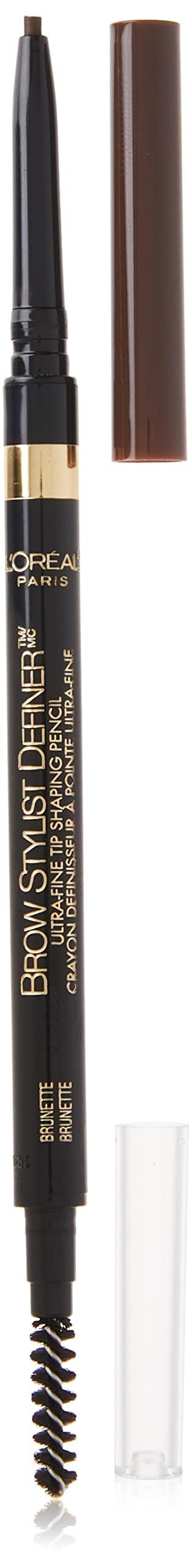 LOral Paris L\'Oreal Paris Brow Stylist Definer & Shape & Fill Waterproof Eyebrow Pencil, Brunette