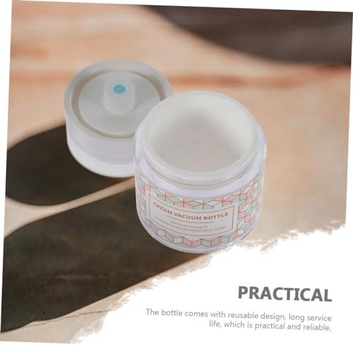 NOLITOY NOLITOY Facial Cream Storage Jars Multipurpose Makeup Package Bottles 4pcs Cream Sub Storage Bottles Spill Proof for Travel
