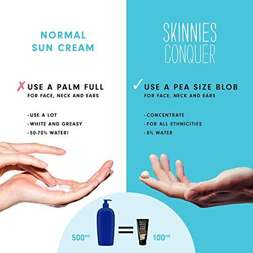 Skinnies Skinnies 100ml SPF50+ CONQUER, Sungel Sun Cream, Broad Spectrum, Reef Safe, Water Resistant 4 hours