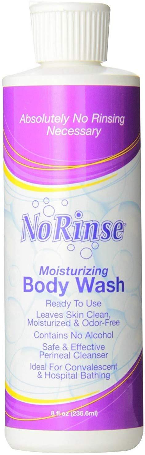No-Rinse No Rinse Moisturizing Body Wash 8 fl oz (Pack of 2)