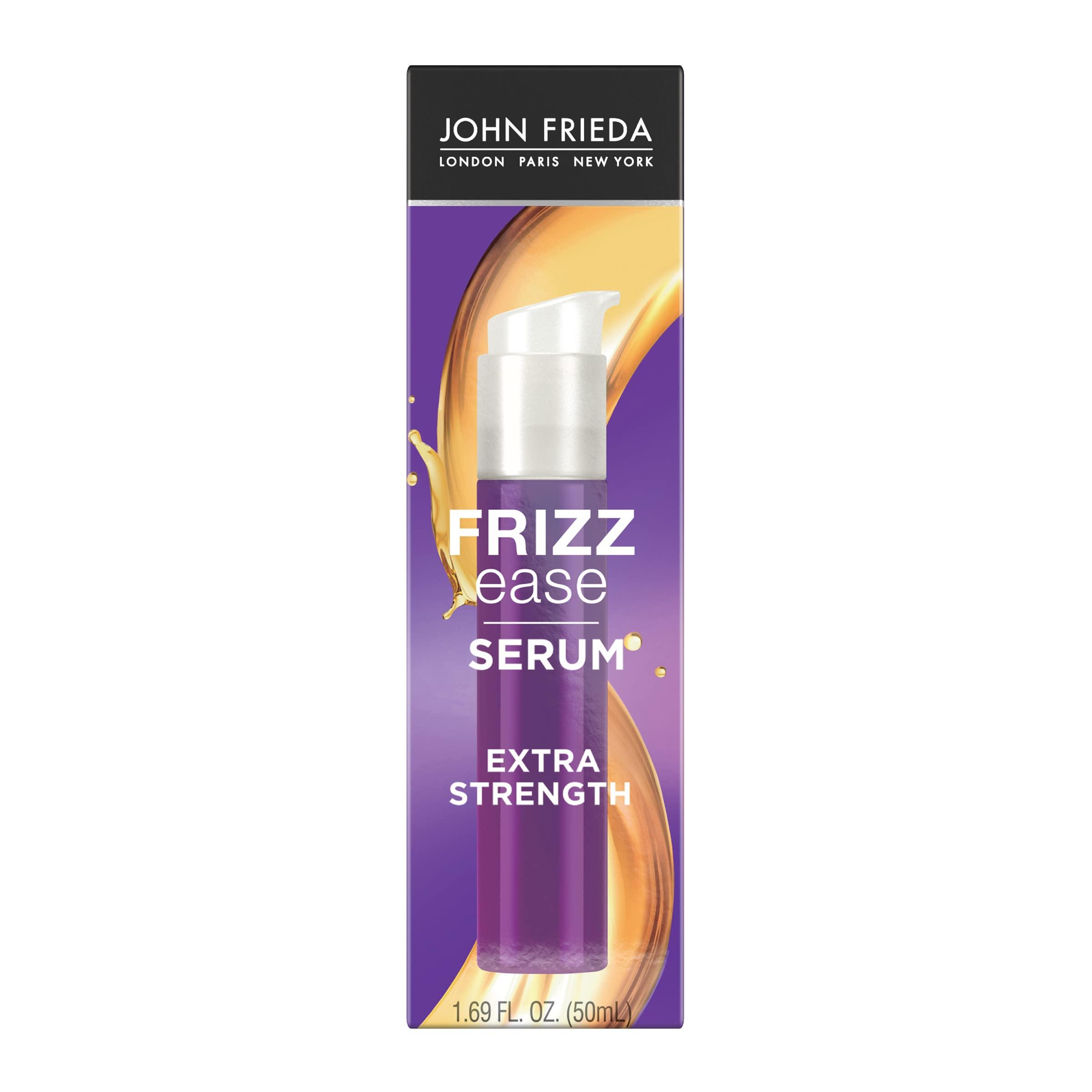 John Frieda John Frieda Frizz Ease Curly Hair Reviver Mousse for Enhanced Curls and Soft Flexible Hold, with Nourishing Hair Oil and Hair Serum for Frizz Control