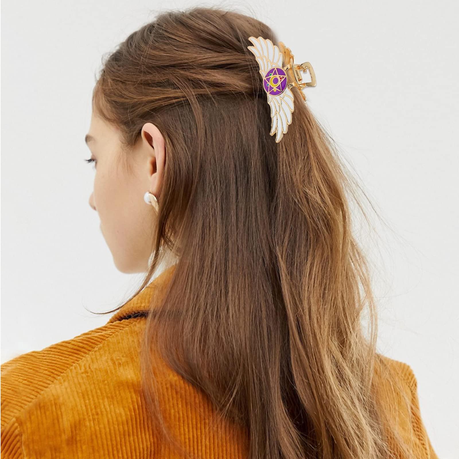 AEGYPIUS AEGYPIUS 2.75 In Metal Claw Clips, Cute Anime Hair Accessories for Thick Hair, Animal Hair Clips for Women