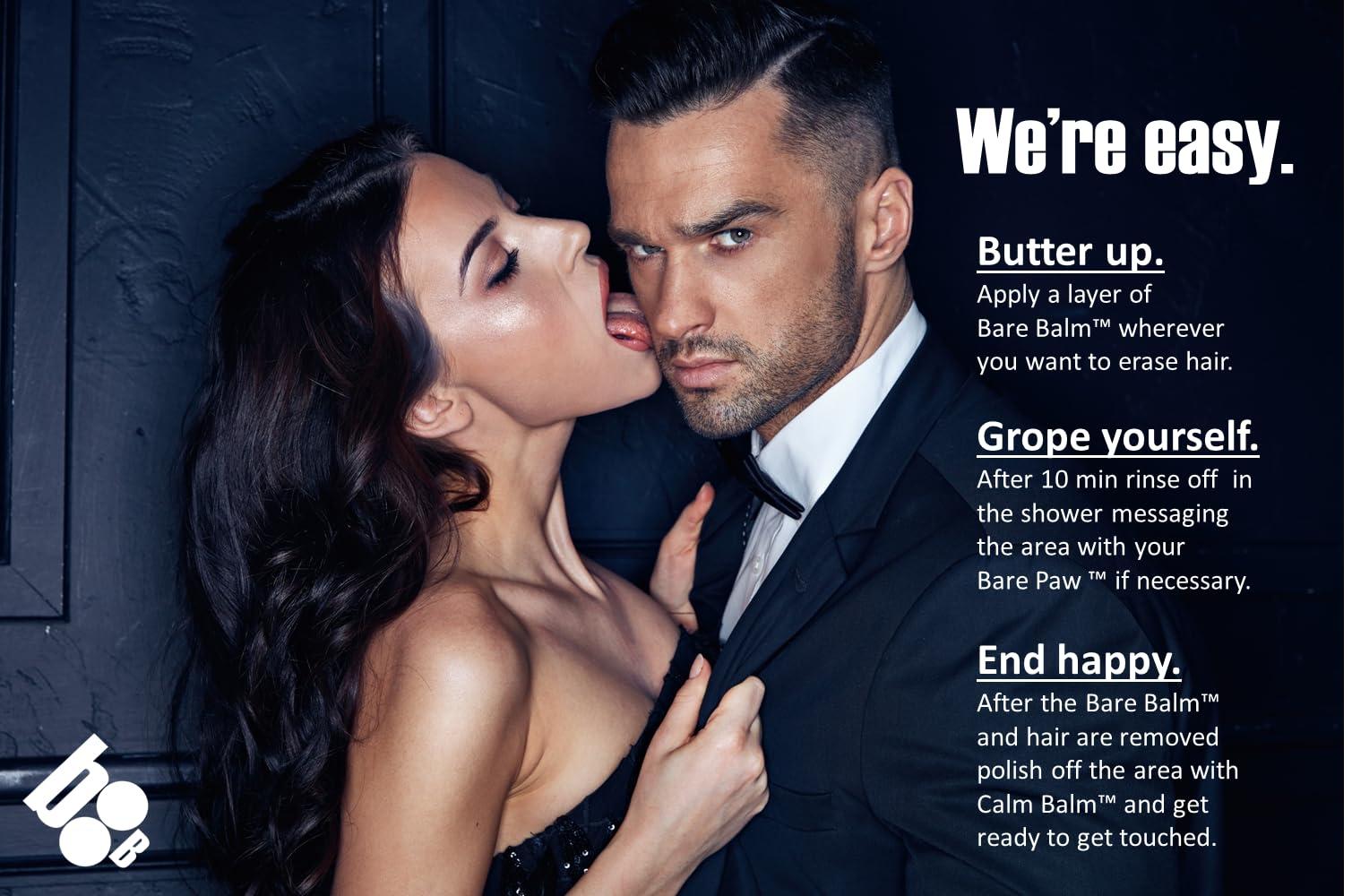 ballsBALM Bare Balm - Body Hair Management Cream (Professional\'s Choice || Big Balls Formula)