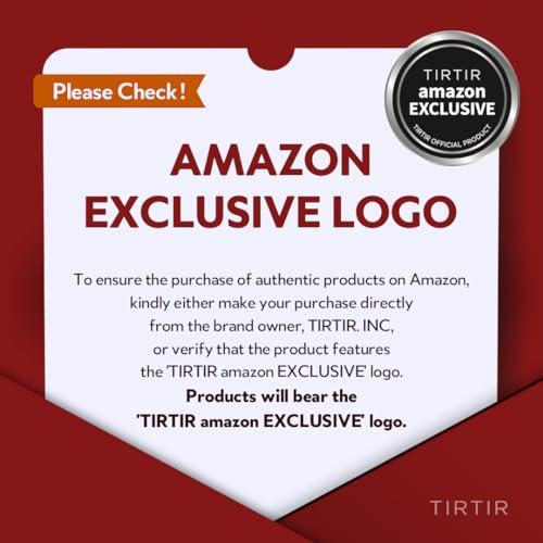 TIRTIR TIRTIR Mask Fit Red Cushion Foundation | Full coverage, Weighless, Skin fit, Satin Glow Finish, Korean cushion foundation (#34N Pecan, 0.63 Fl Oz (Pack of 1))