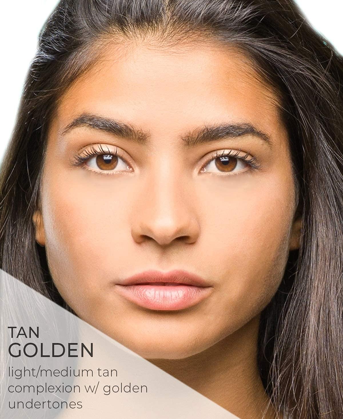 AmazingCosmetics AmazingCosmetics Amazing Concealer, multipurpose full coverage concealer 0.2 oz, Tan Golden