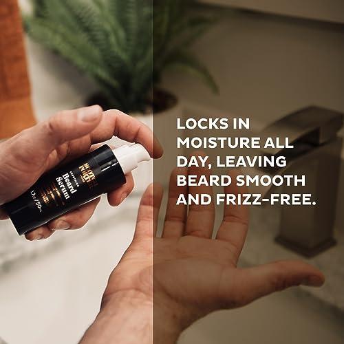 Scotch Porter Scotch Porter Leave-in Beard Conditioner and Smoothing Beard Serum for Men | Formulated with Non-Toxic Ingredients, Free of Parabens, Sulfates & Silicones | Vegan |Leave-in 4oz, Serum 1.7oz