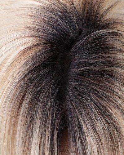 Born Free New Born Free Synthetic Lace Front Wig Magic Lace U-Shape Lace Wig with Silk Base- MLU13 (DYX1B/613)