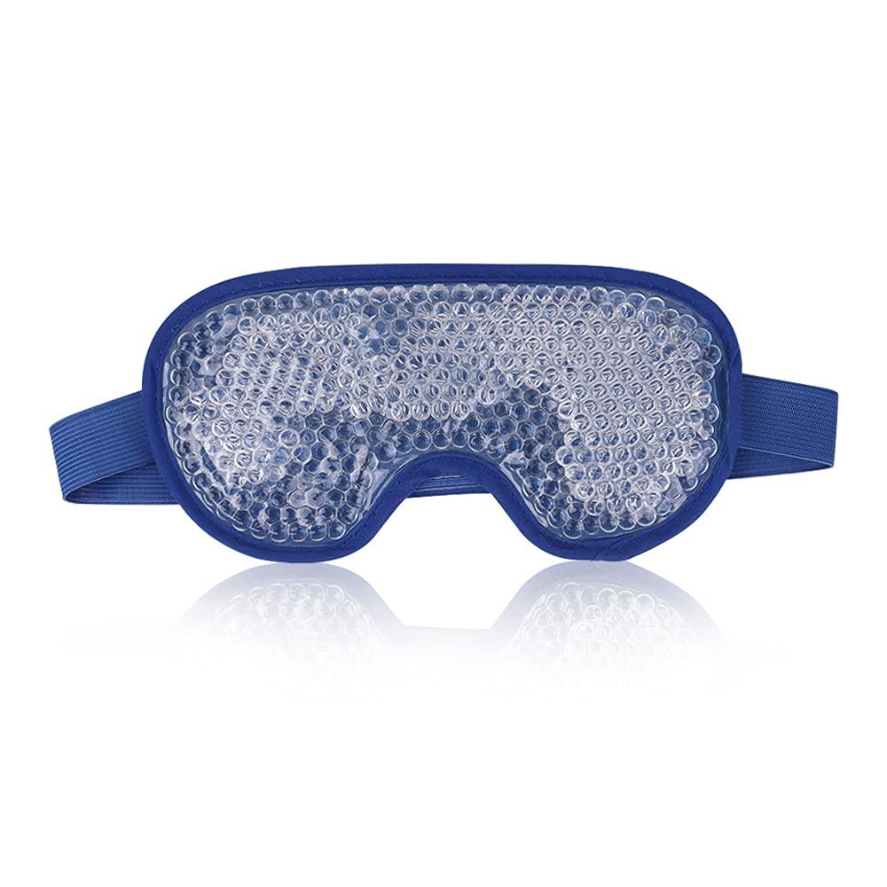 NEWGO NEWGO Bundle of Cooling Eye Mask and Ankle Ice Wrap Blue